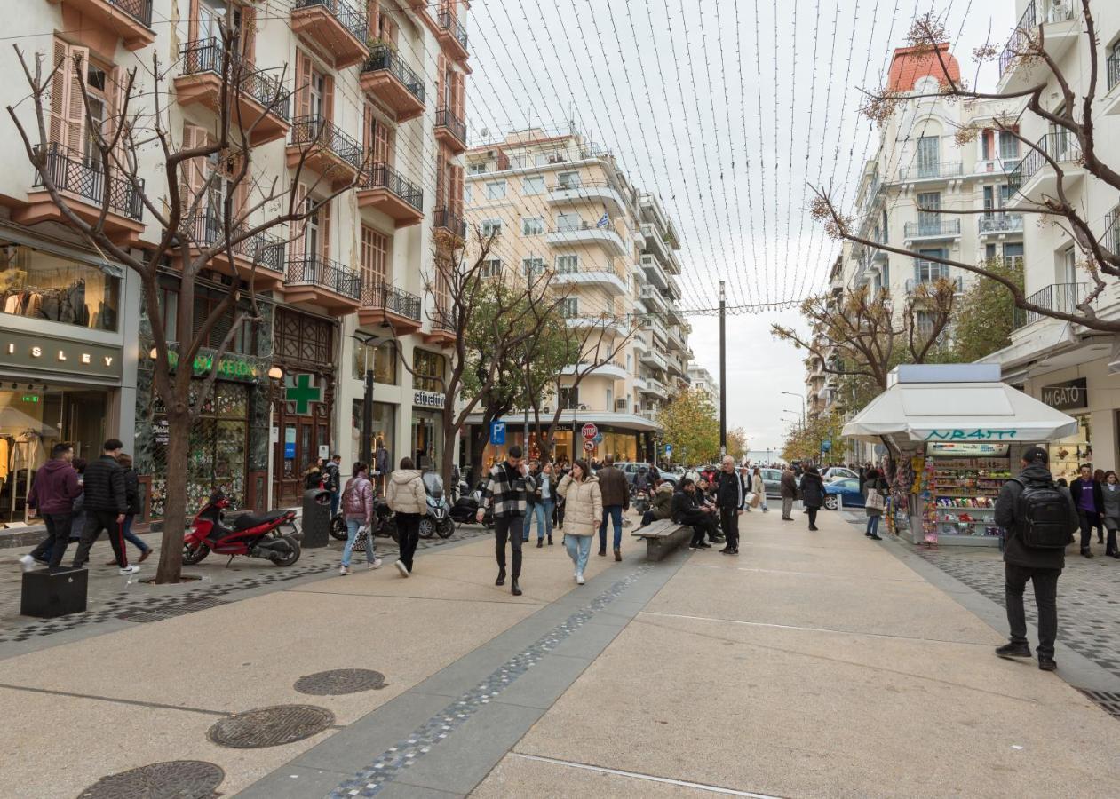 Ag.Sofias Pedestrian Area Luxury Ap. & Big Balcony Apartment Thessaloníki Ngoại thất bức ảnh