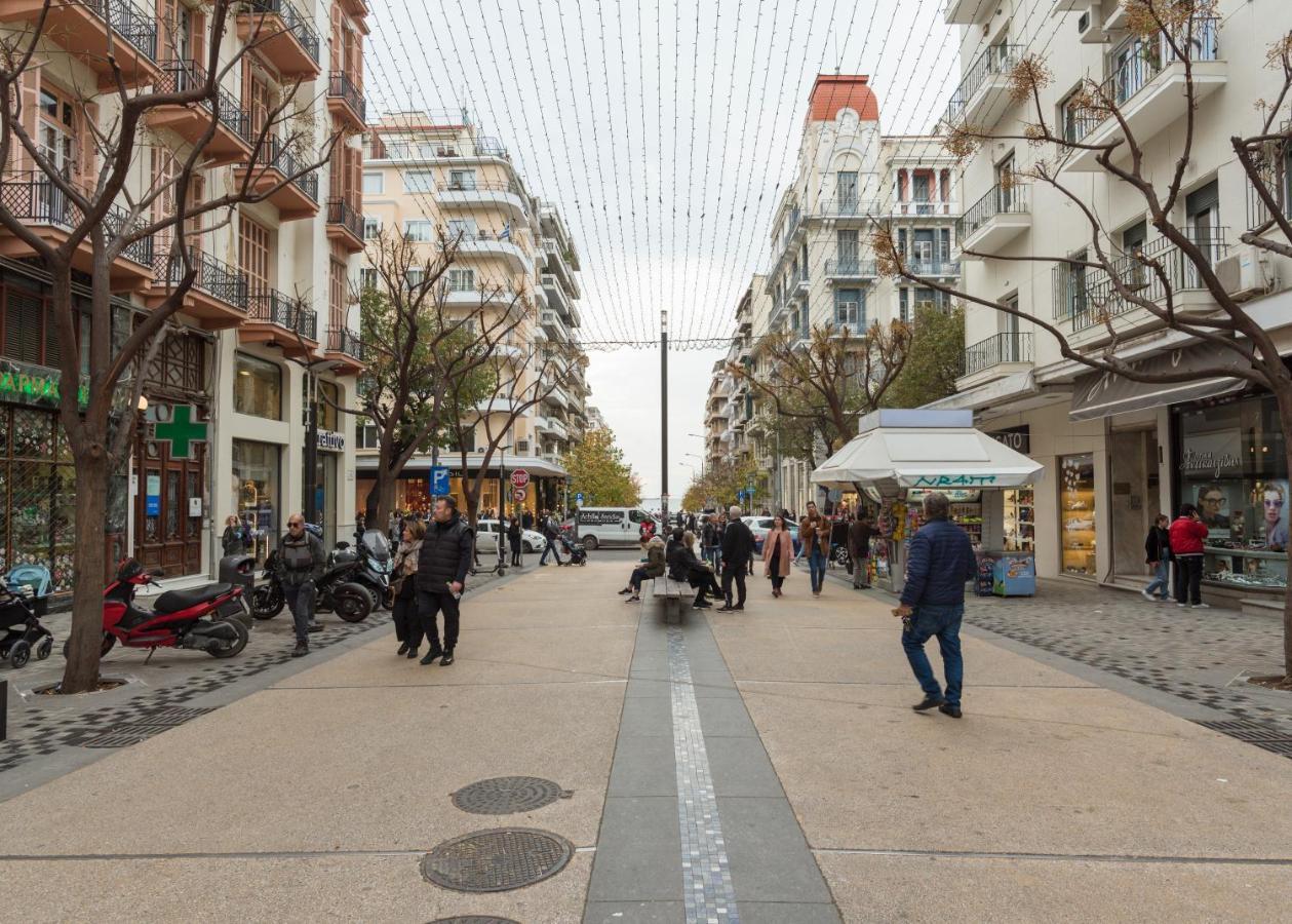 Ag.Sofias Pedestrian Area Luxury Ap. & Big Balcony Apartment Thessaloníki Ngoại thất bức ảnh